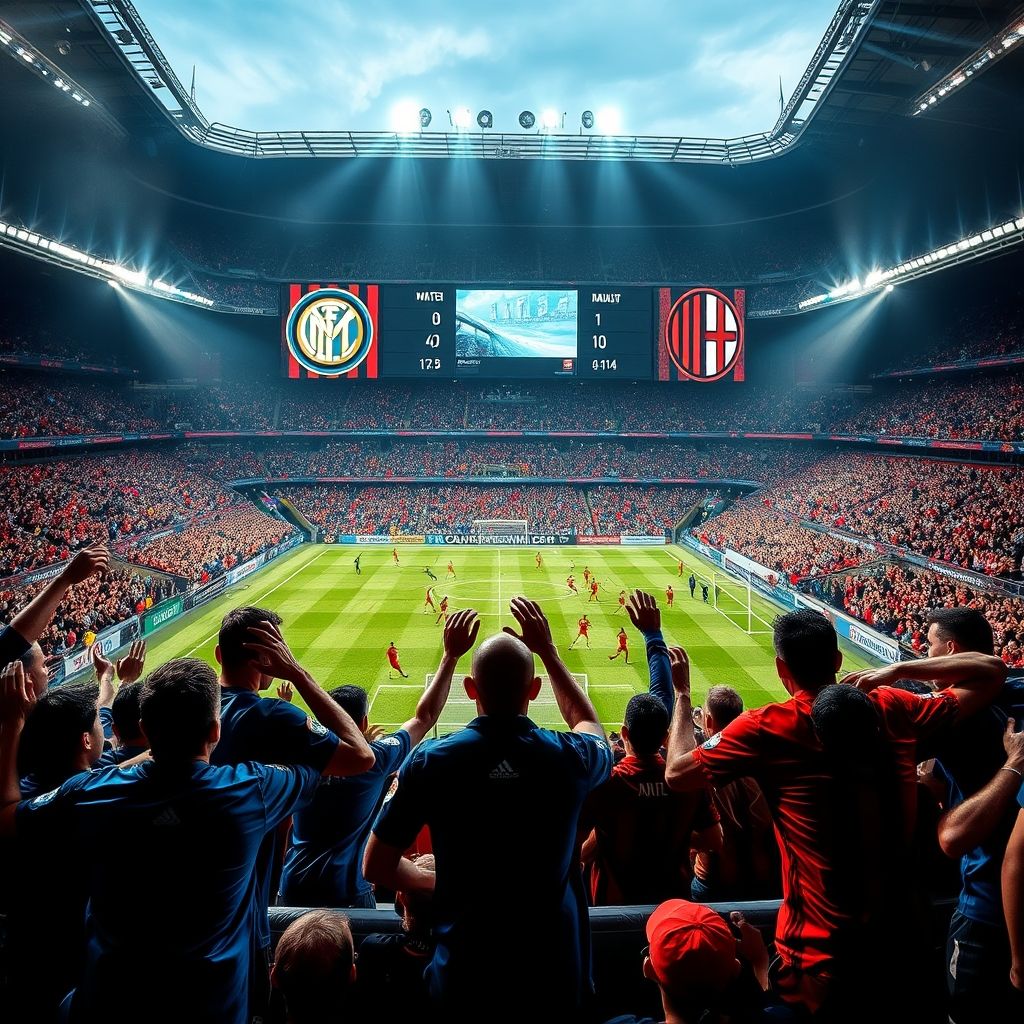 Leyu-国际米兰逆转击败AC米兰，重返意甲积分榜榜首